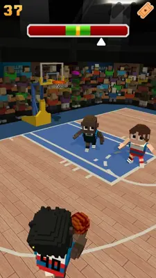 Blocky Basketball android App screenshot 1