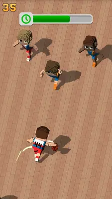 Blocky Basketball android App screenshot 3